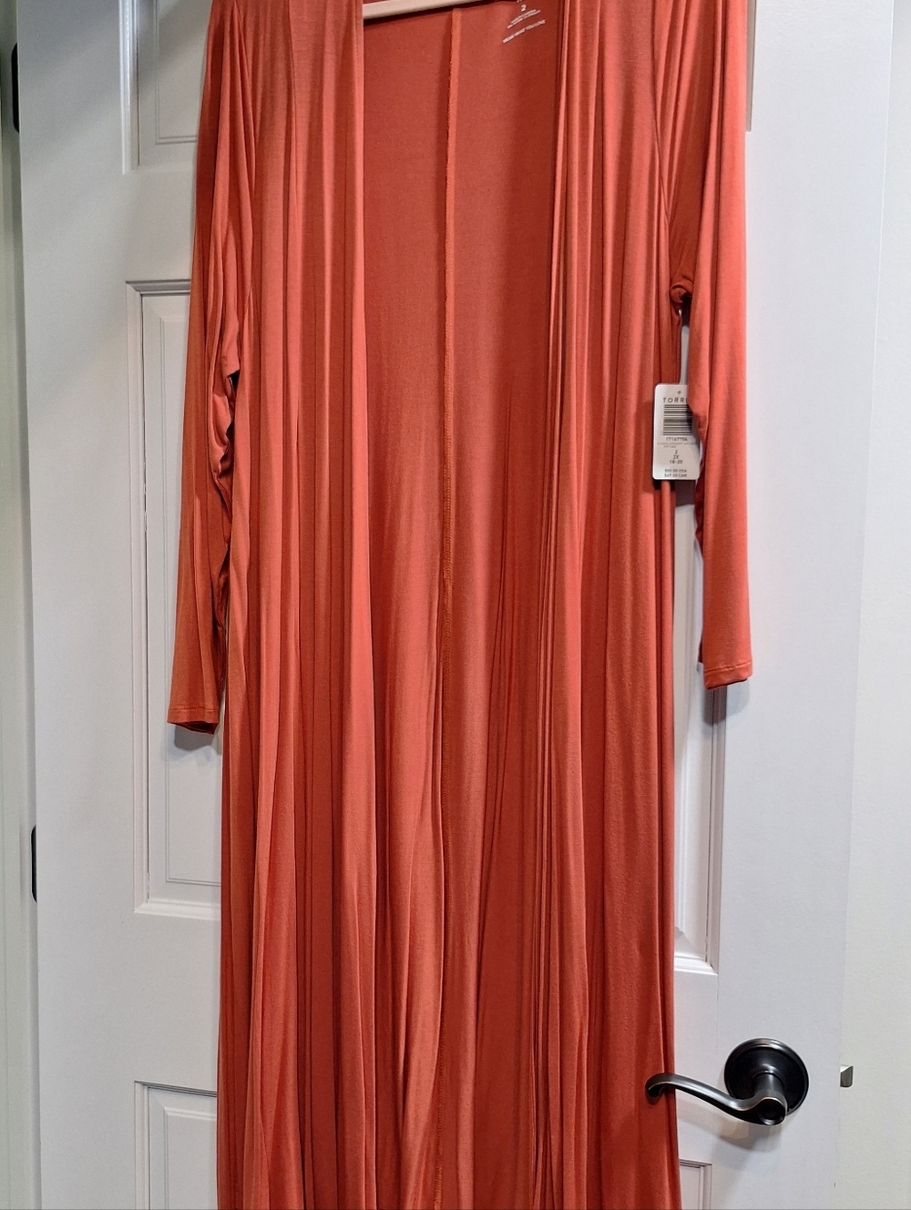 Torrid Super Soft Knit Top in Rust Orange